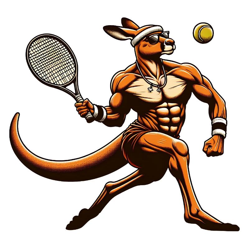 Tennis Kangaroo Power Player Forehand Smash