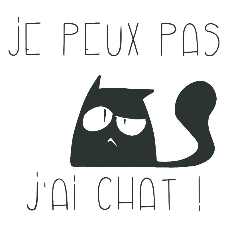 Je peux pas j'ai chat interrogateur