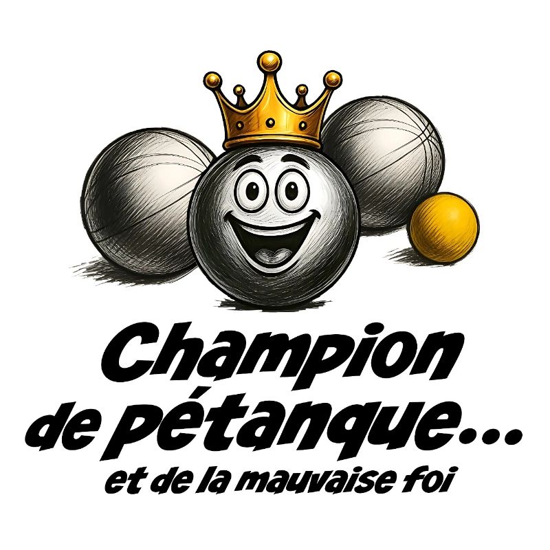 Pétanque-Champion... und böser Absicht