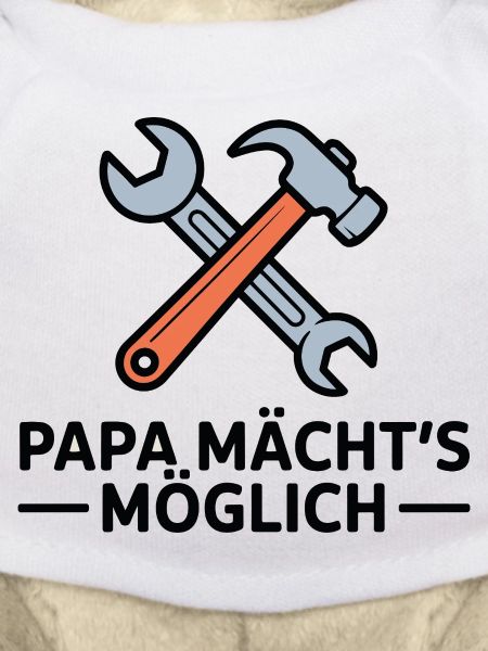 Papa Macht's Möglich Handwerker Spruch Väter