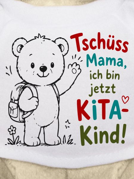 Kita Abschiedsbär mit Gruß