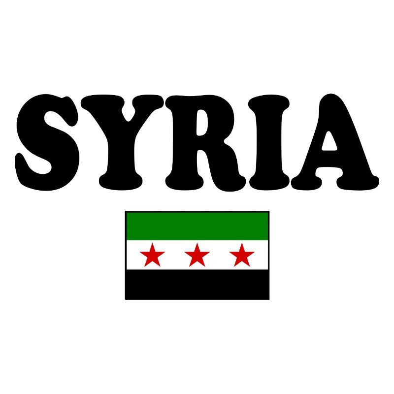Drapeau de la Syrie