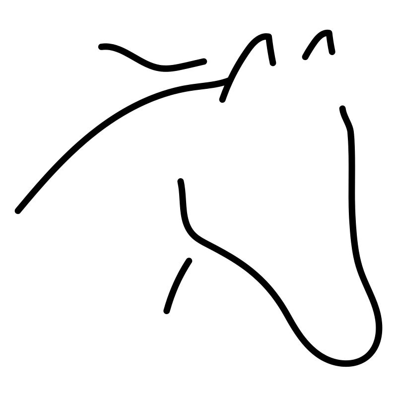 Pferd minimal