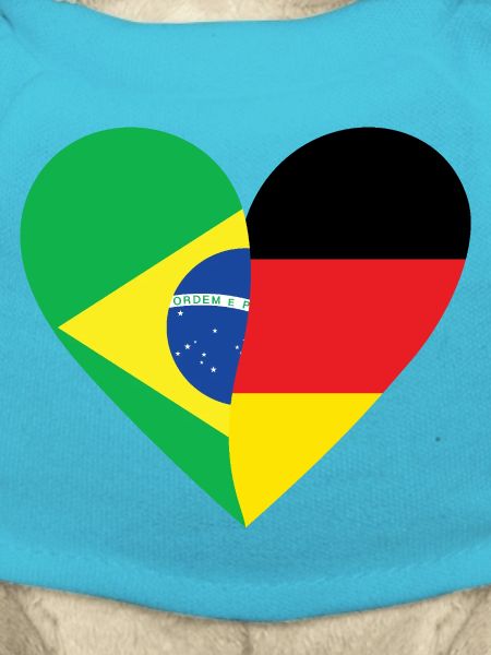 Brazil Germany Heart
