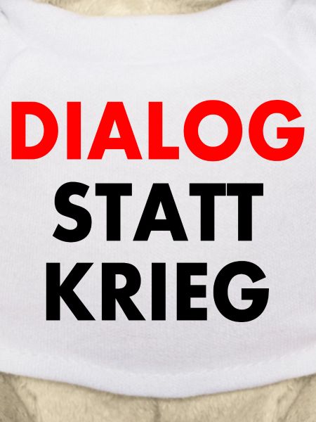 dialog statt krieg