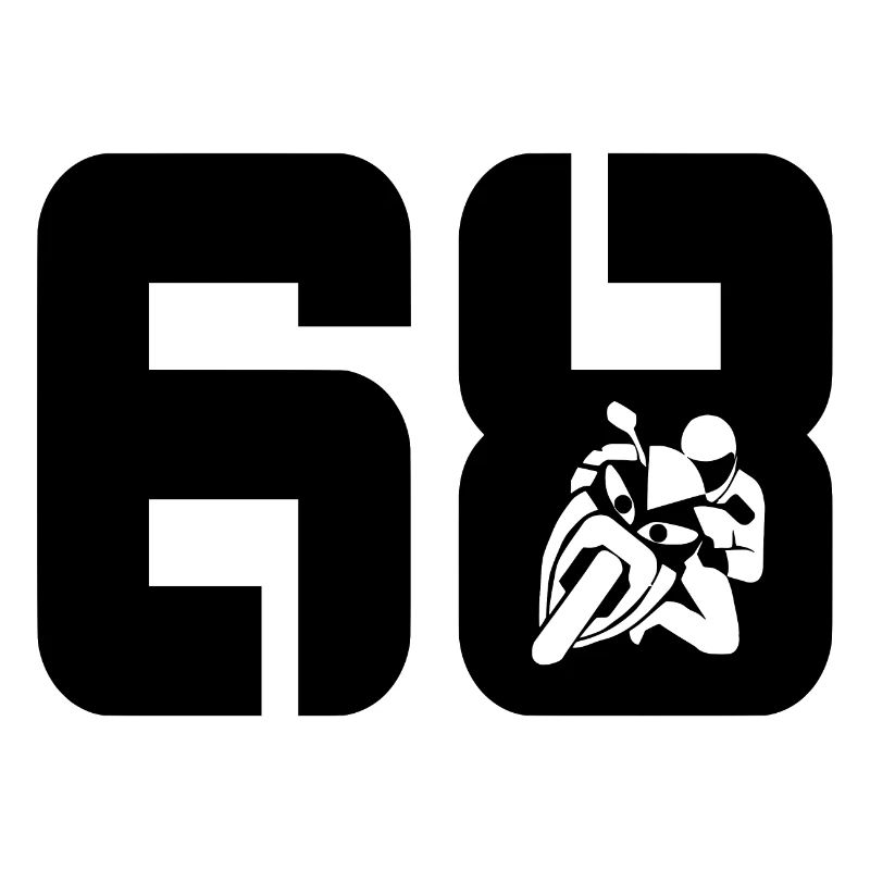 68 Motorcycle Biker