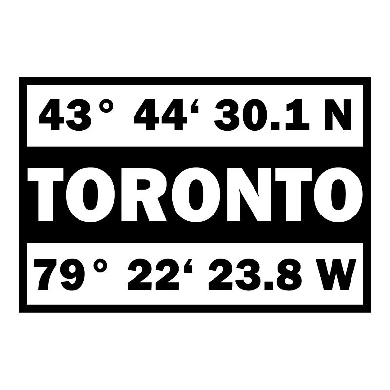 Toronto coordinates City Canada Toronto