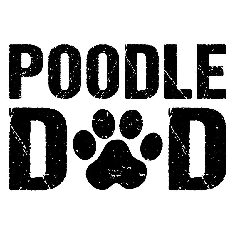 Poodle Dad Pudel Hunde