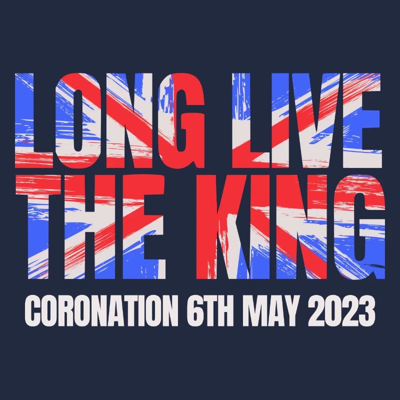 British King Coronation Charles England Flag