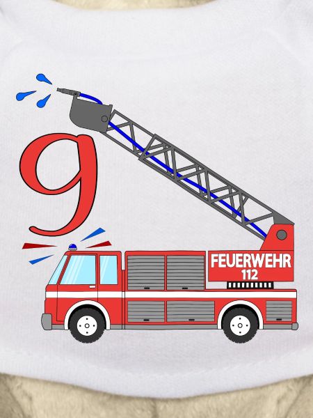 Fire engine 9th birthday