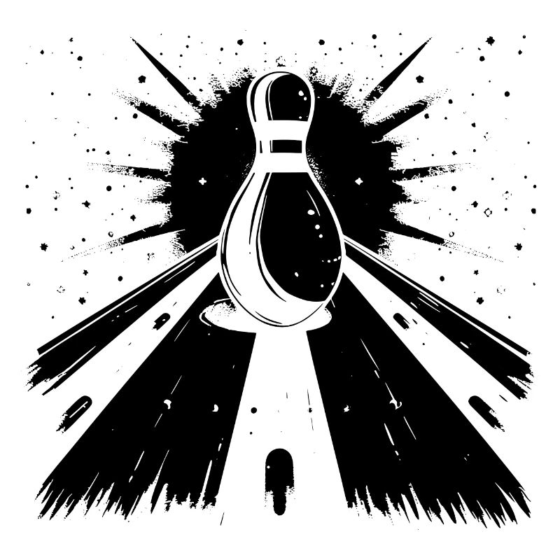 Bowling Pin Graphic