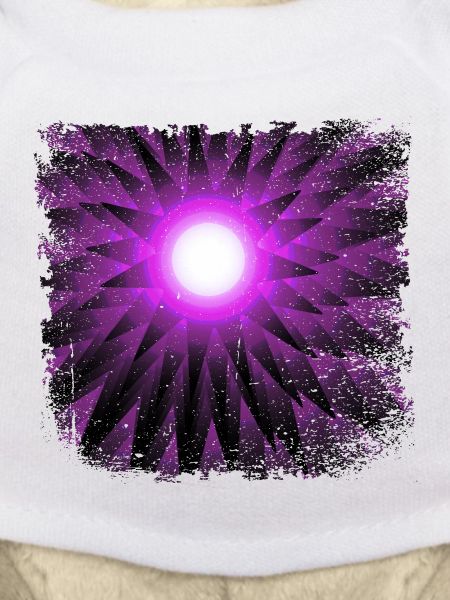 Supernova violett mit ausgefranstem Rand