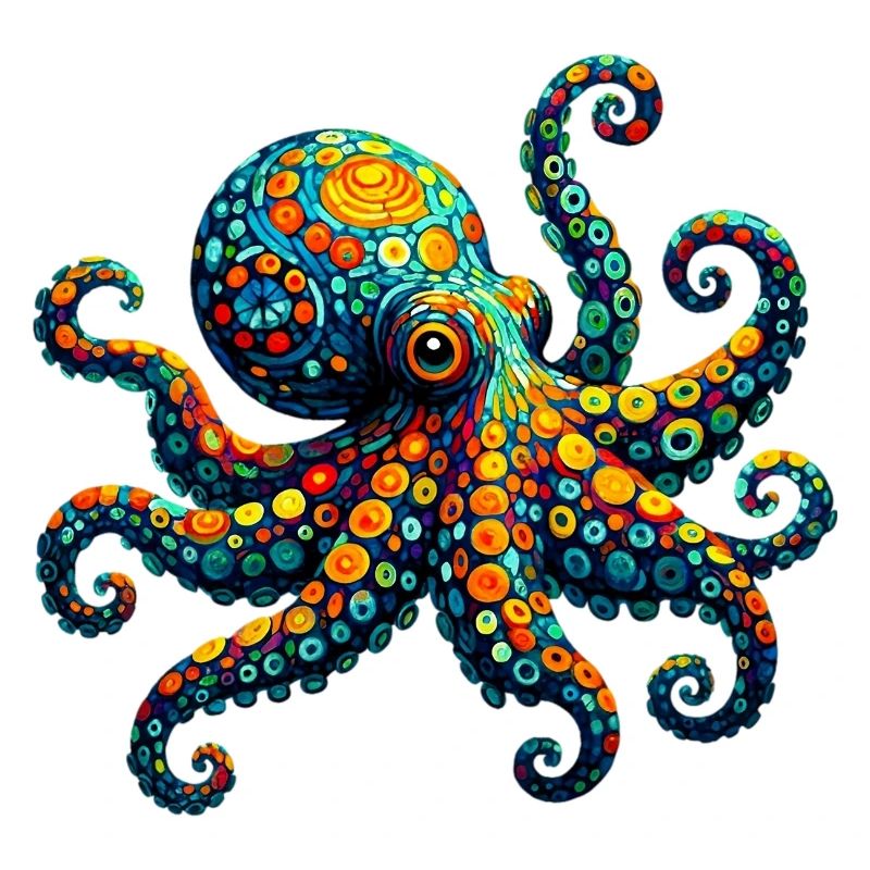 Oktopus van Gogh