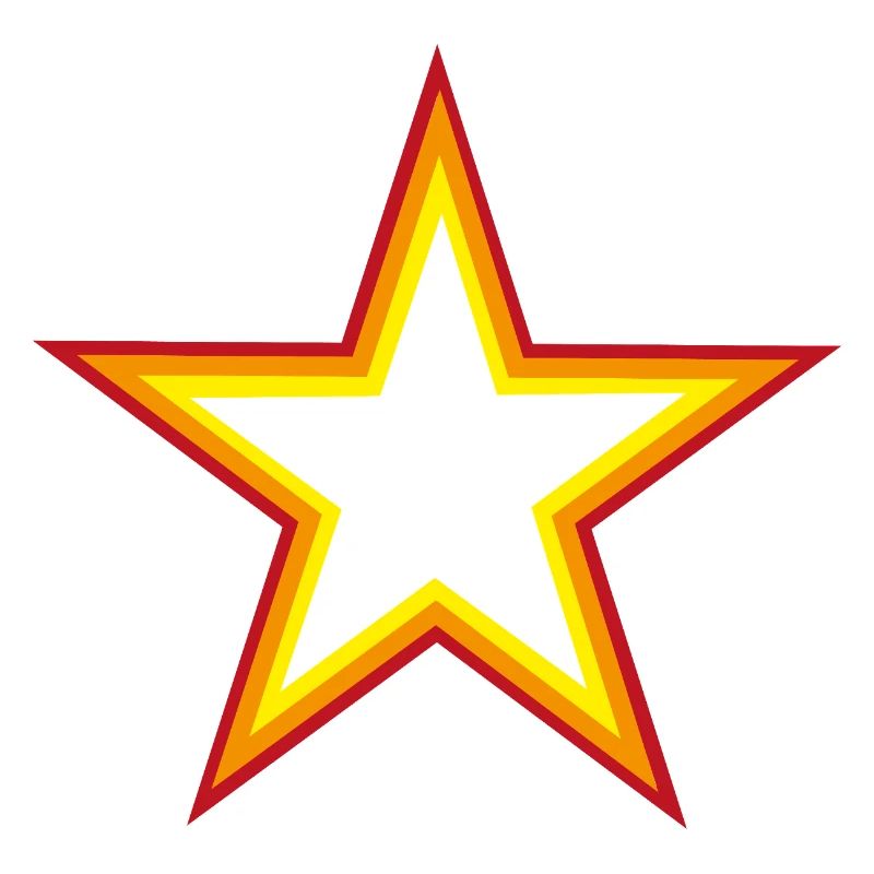 Stern bunt