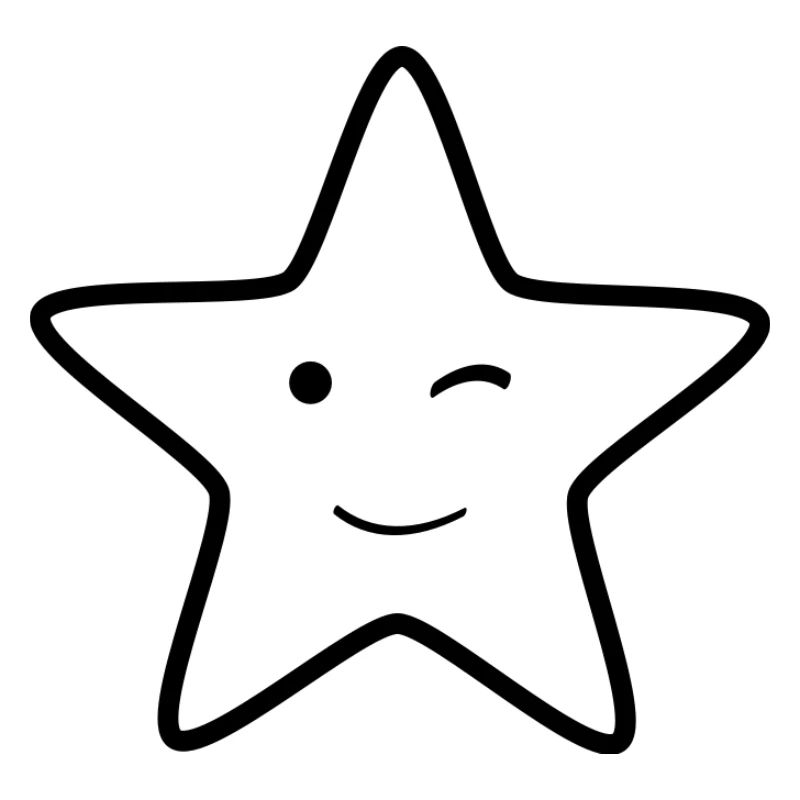 Zwinkernder Stern