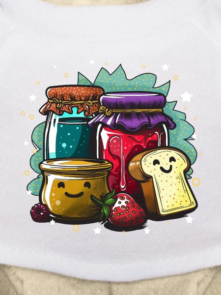 Colourful jam splendour