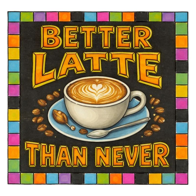 Besser Latte als nie