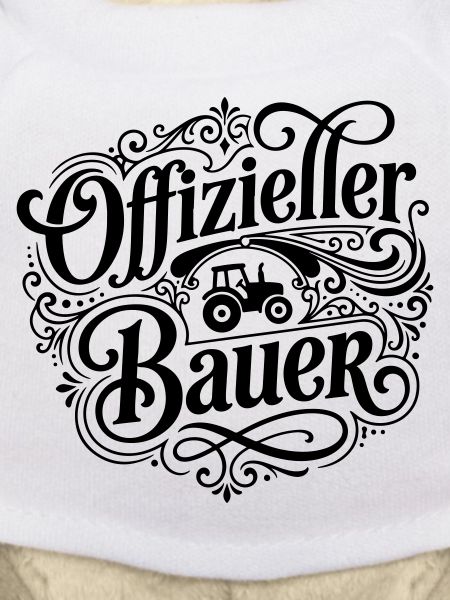 Offizieller Bauer Spruch