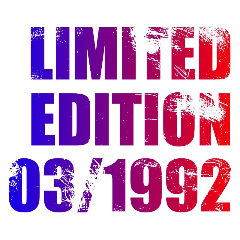 33. Geburtstag Limited Edition 03/1992