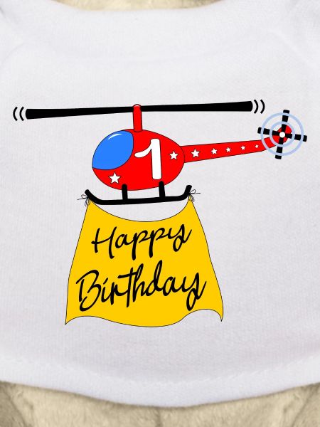 Helicopter Happy Birthday 1