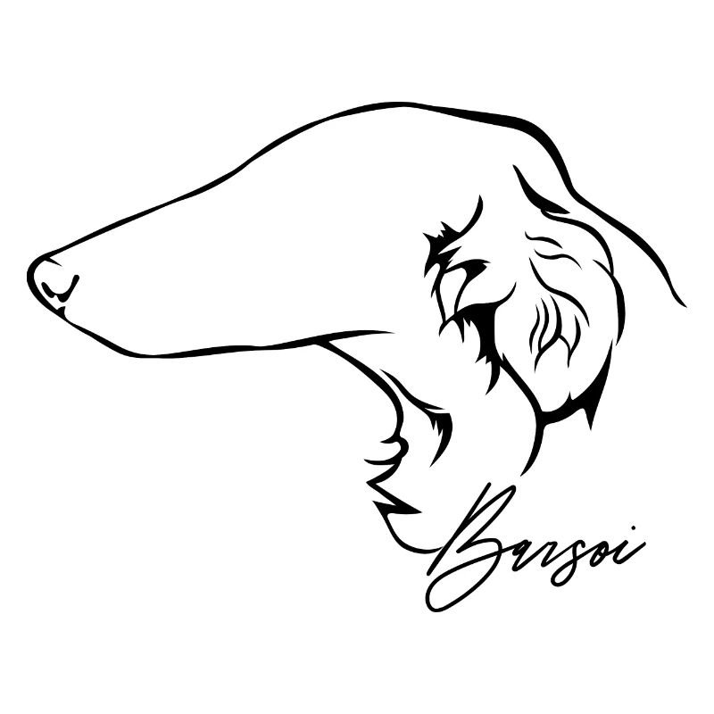 BARSOI Profil Hunde Hund Windhunde Wilsigns