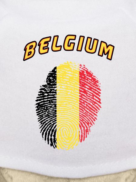 Belgium fingerprint / gift flag