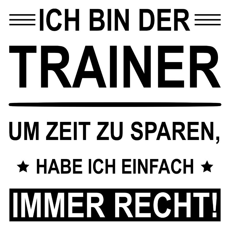Ich Bin Der Trainer