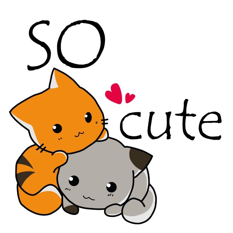 Cat cuddle and naughty dog