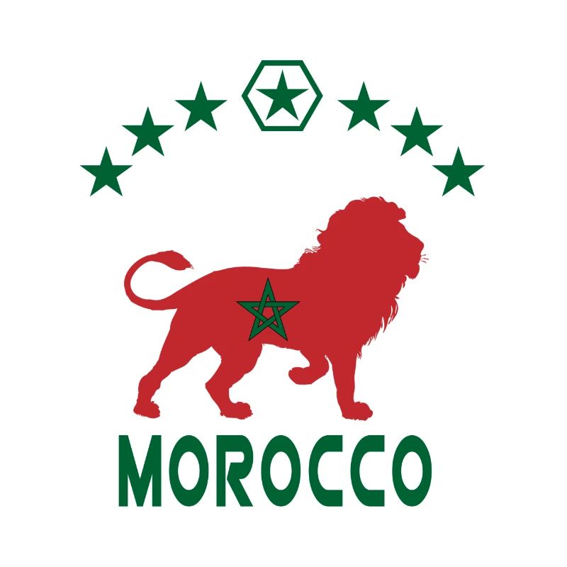Marokko Löwen Design