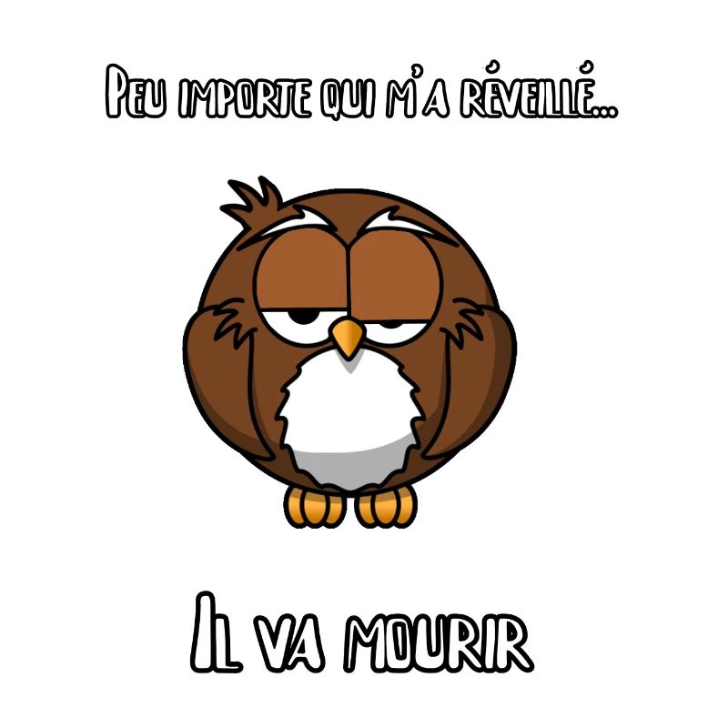 Réveil difficile, hibou