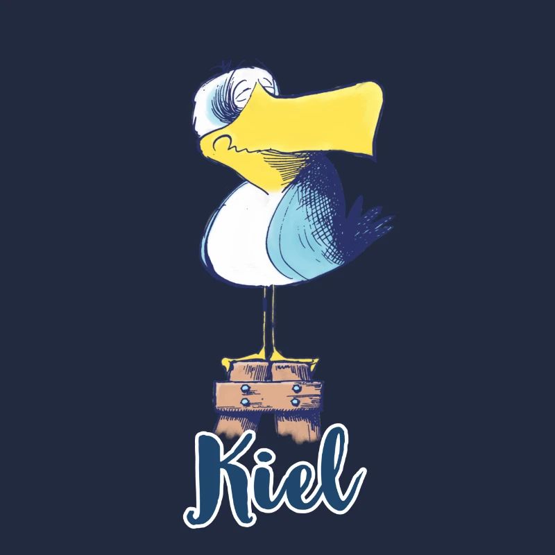 Freche Kiel Möwe