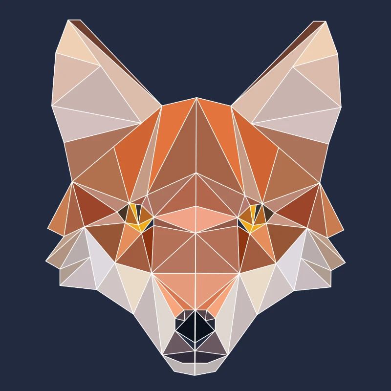 Tshirt polygonal Design Symmetrical Triangular