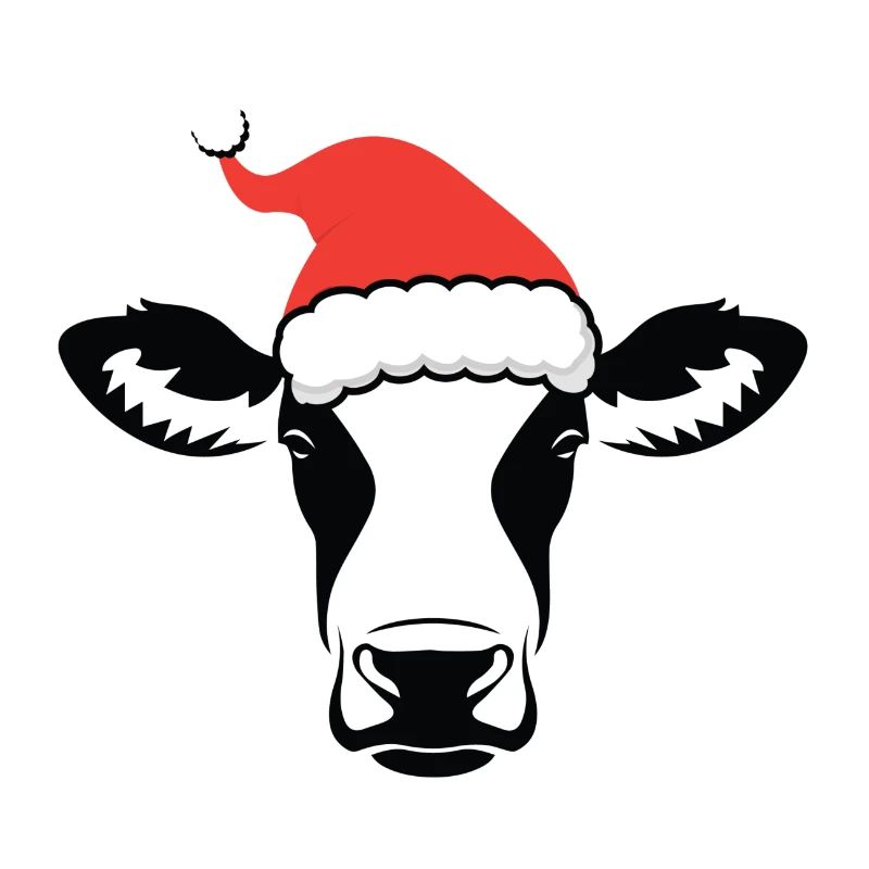 Weihnachtskuh
