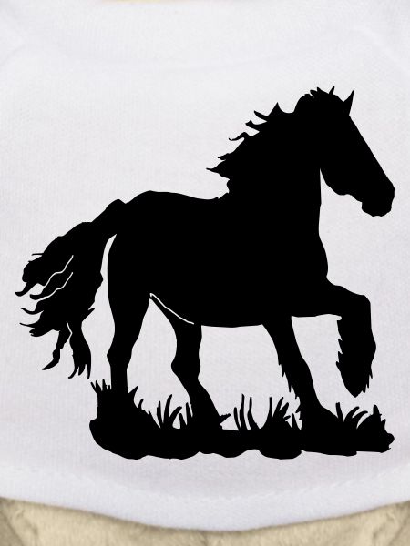 Friesians at a gallop