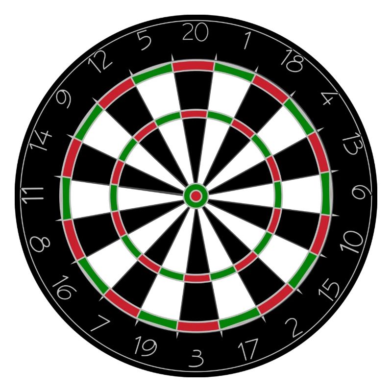 Jeu de fléchettes, fléchettes, fléchettes, fléchettes, fléchettes #