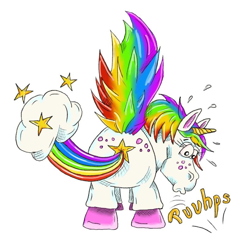 Upsi ein Pupsi Einhorn