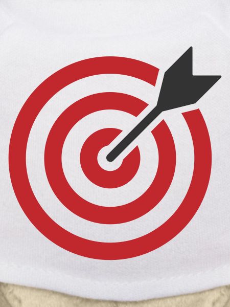 Bullseye Arrow Target