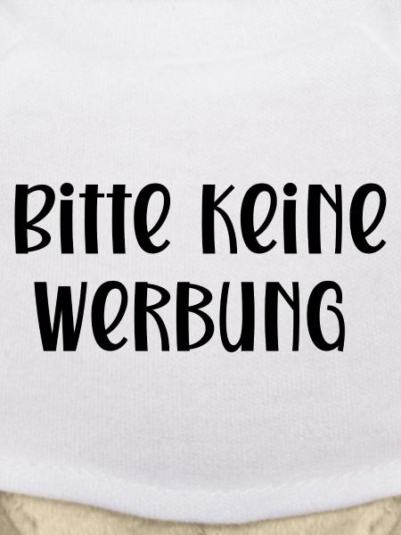 Bitte keine Werbung