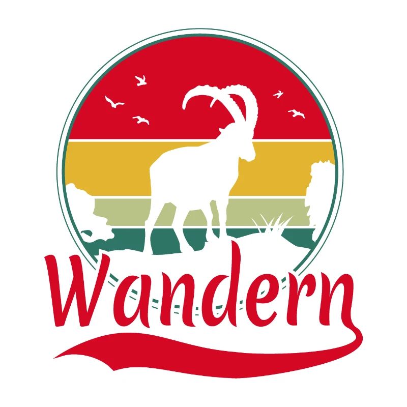 Wandern Steinbock Berge Alpen