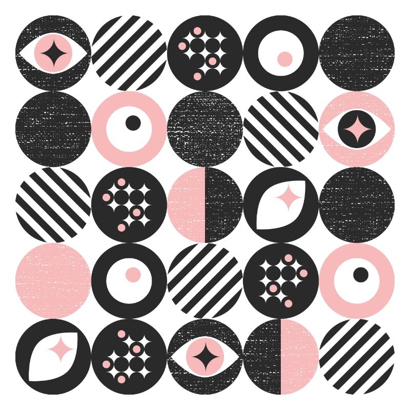 bold minimalism l dots l pink
