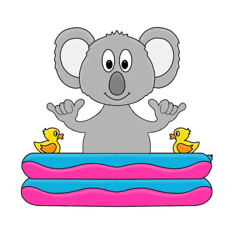 KOALA - PLANSCHBECKEN - POOL - SHAKA - TIER