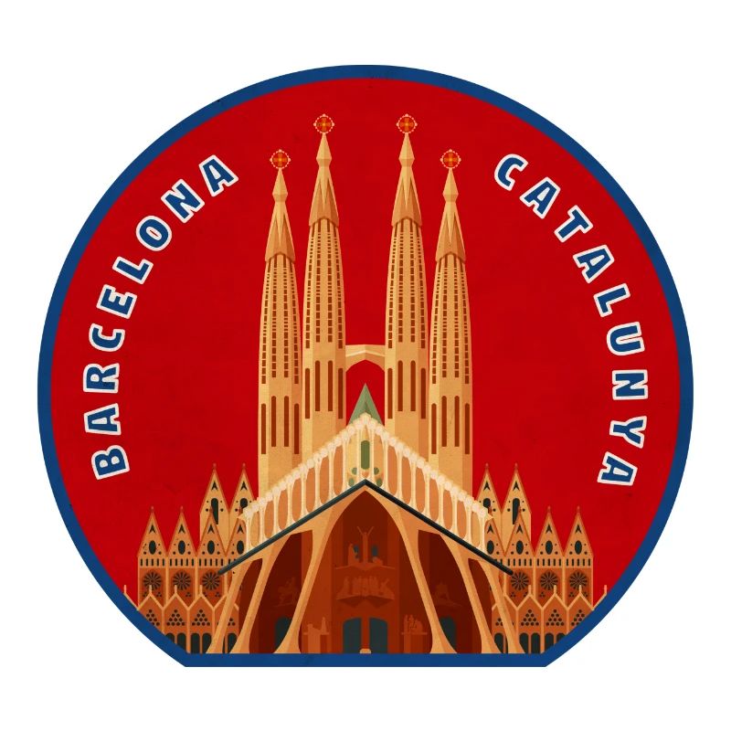 Gaudí Sagrada Família Patch