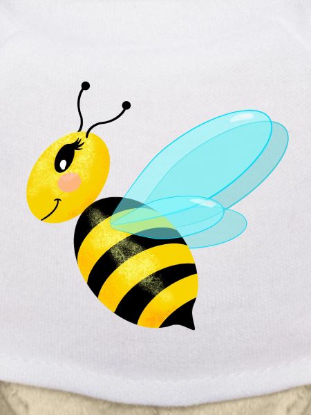 Flying graceful bee
