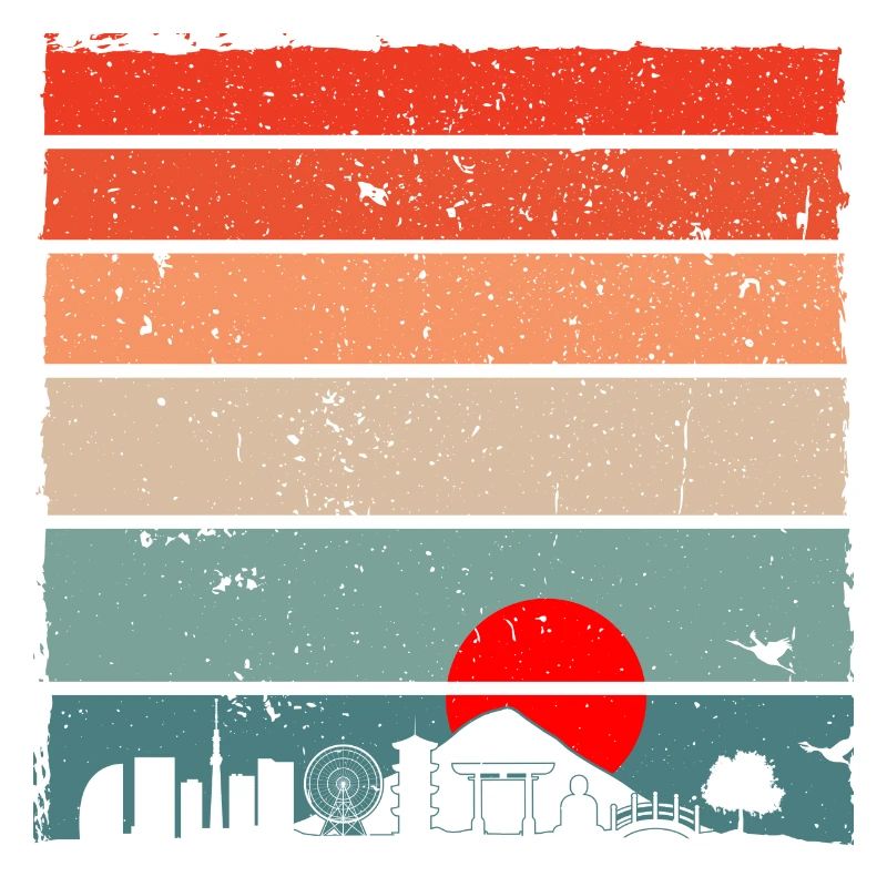 Sunset Torii Skyline
