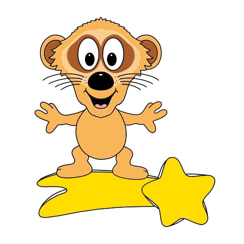 ERDMÄNNCHEN - STERNSCHNUPPE - SURFER - TIER