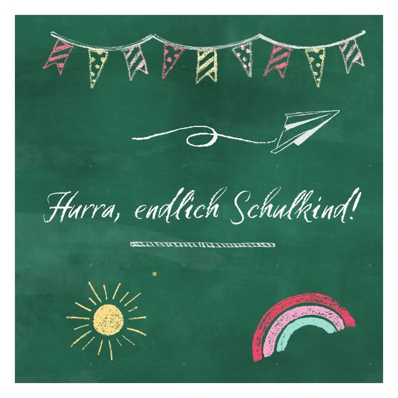 Hurra, endlich Schulkind!