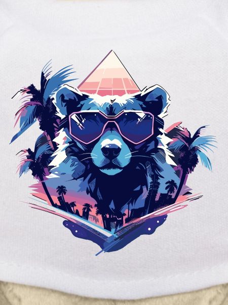 Future Bear with sunglasses