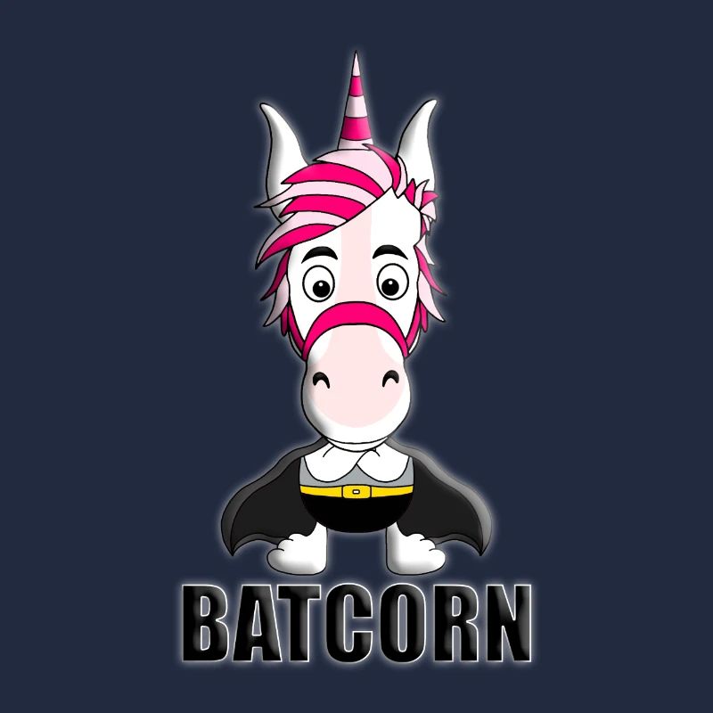 BATCORN - EINHORN - EINHÖRNER - TIER - SUPERHELD