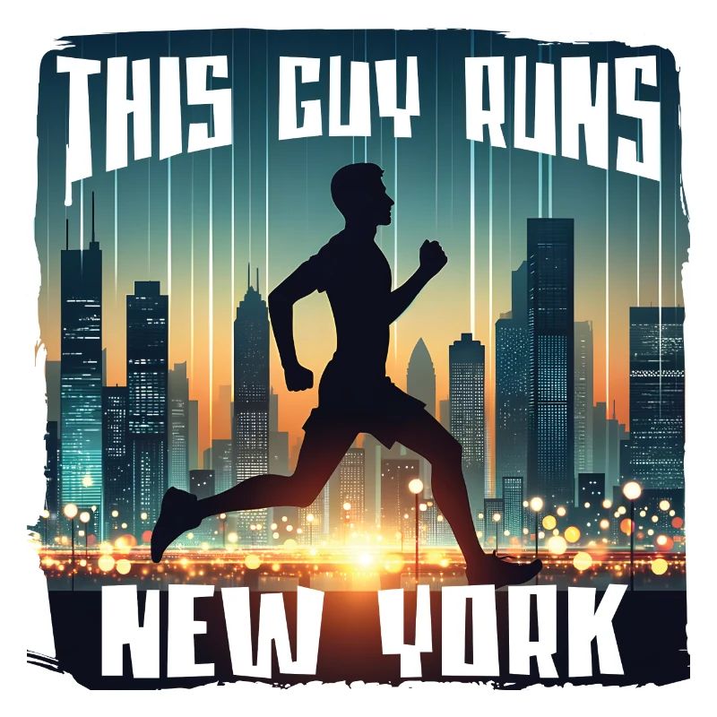 This guy runs Running Shirt