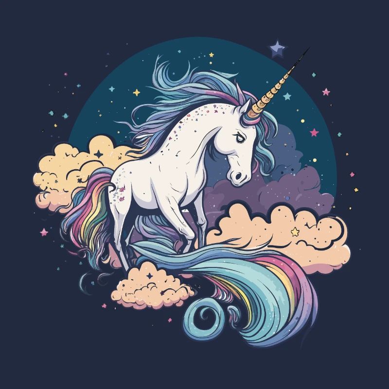 Regenbogen-Einhorn